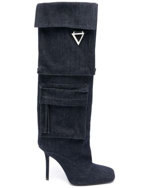 The Attico Heeled Boots - Bleu
