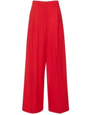 Michael Kors Wide Trousers - Red