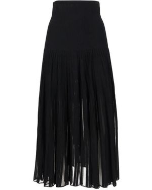 Alaïa Midi Skirts - Zwart