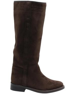 Corina High Boots - Marrone