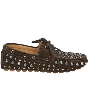Strategia R 51 Studded Tassel Instappers - Bruin