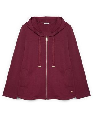 FIORELLA RUBINO Hoodie Met Trekkoord - Paars