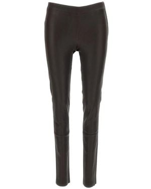 Arma Leather Trousers - Negro