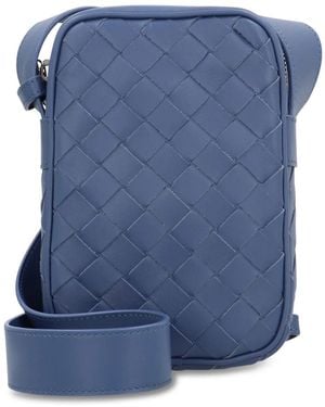 Bottega Veneta Messenger Bags - Blue