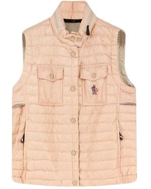 Moncler Jassen ,Roze ,Vests - Naturel