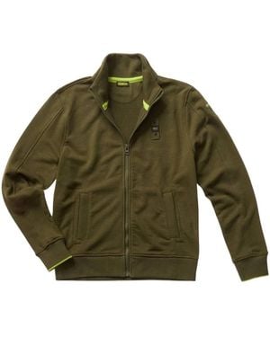 Blauer Zip-Throughs - Green