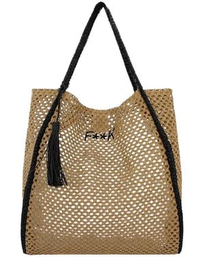 FK Tote Bags - Marrone