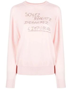 Sonia Rykiel Round-Neck Knitwear - Rosa