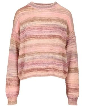 AMISH Round-Neck Knitwear - Rosa