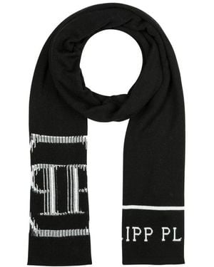Philipp Plein Winter Scarves - Noir