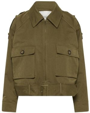 My Essential Wardrobe Bomber Jackets - Green