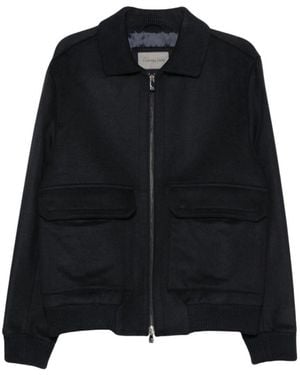 Corneliani Bomber Jackets - Negro