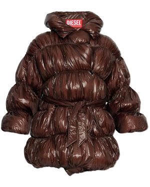 DIESEL Down Jackets - Brown