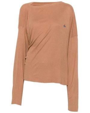Vivienne Westwood Round-Neck Knitwear - Brown