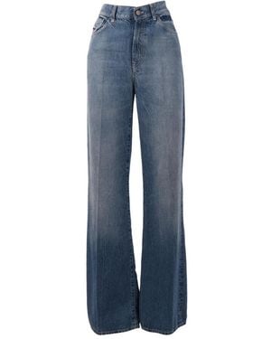 Dondup Flared Jeans - Azul