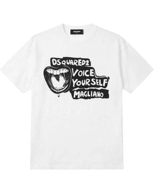 DSquared² T-Shirts - Blanc