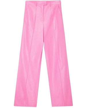 Stand Studio Wide Trousers - Rosa