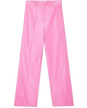 Stand Studio Wide Trousers - Rosa