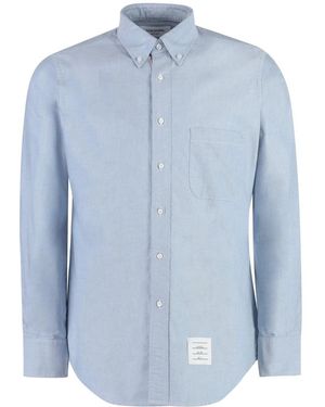Thom Browne Casual Shirts - Blu