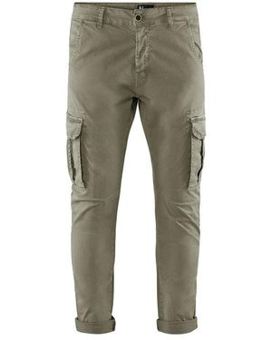 Bomboogie Slim-Fit Trousers - Gris