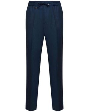 Etro Straight Trousers - Blue