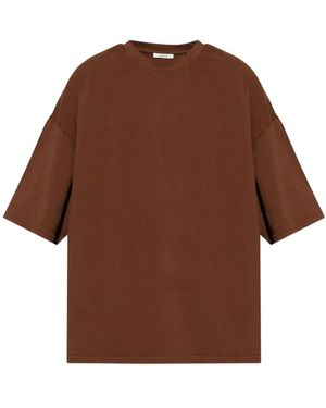 Entire studios Tops ,Bruin ,Katoen Heavy Boxy Tee