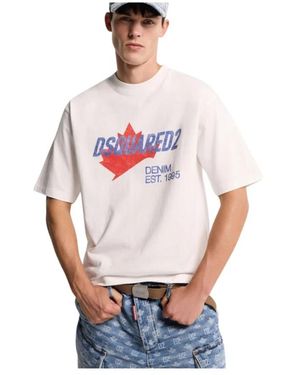 DSquared² T-Shirts - White