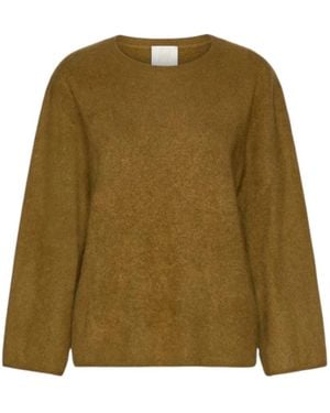Marella Round-Neck Knitwear - Verde