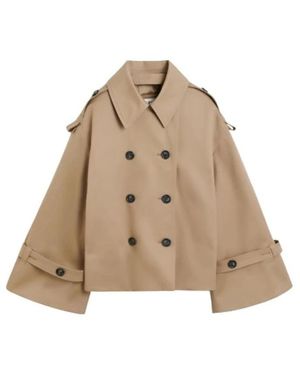By Malene Birger Alisandra Trench Jacke - Natur
