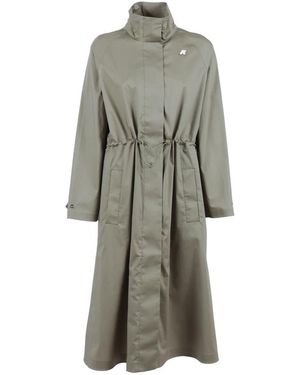 K-Way Barbrein Cotton 3Layers Af Lungo - Grijs