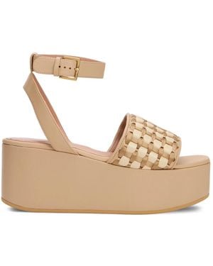 Alberta Ferretti Wedges - Metallic