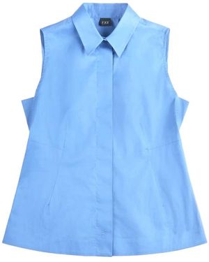 Fay Shirts - Blau