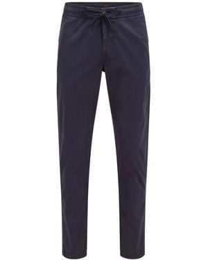 HUGO Slim-Fit Trousers - Blue