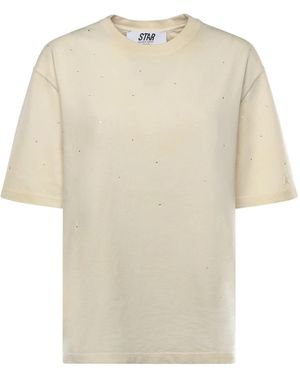 Golden Goose T-Shirts - Natural