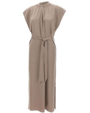 Filippa K Midi Dresses - Neutro