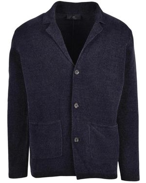 Liu Jo Strickjacke Aus Chenille - Blau