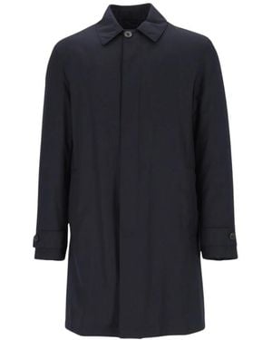Corneliani Jassen ,Blauw ,Waterproof Car Coat
