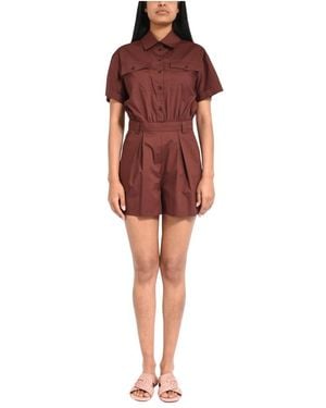 Patrizia Pepe Playsuits - Red