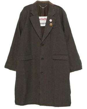 Martine Rose Single-Breasted Coats - Black