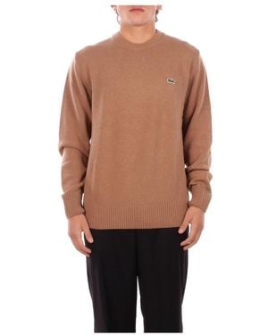 Lacoste Round-Neck Knitwear - Neutro
