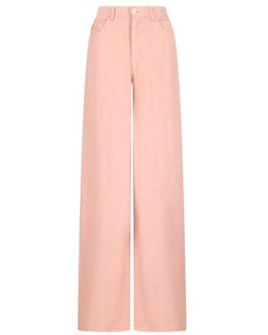 Lois Wide Pants - Pink