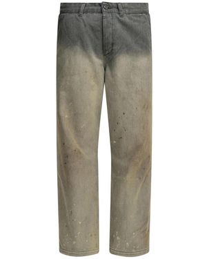 Our Legacy Broeken ,Grijs ,Katoen Rig Chino Broek