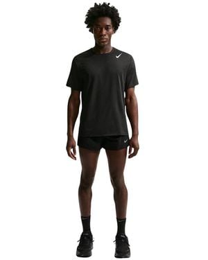 Nike Aeroswift Dri-Fit Adv Hardloopshirt Met Korte Mouwen - Zwart