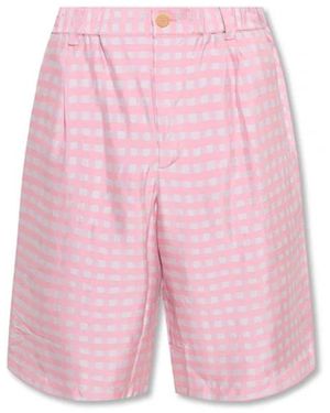 Jacquemus Pantalones cortos Le Short Gelati - Rosa
