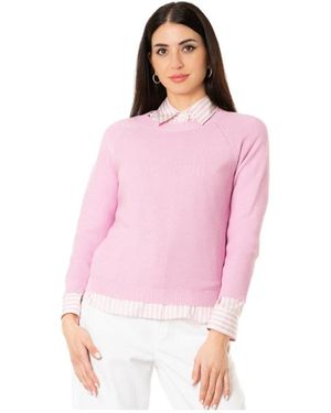 Weekend by Maxmara Round-Neck Knitwear - Rose