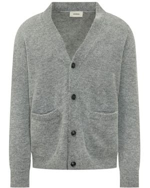 A PAPER KID Strickjacke - Grau