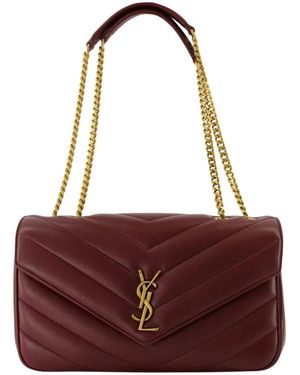 Saint Laurent Shoulder Bags - Purple