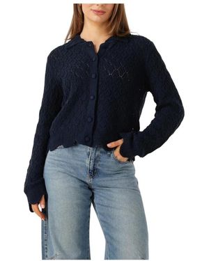 Y.A.S Truien & Vesten ,Blauw ,Katoen Yassava Ls Knit Cardigan