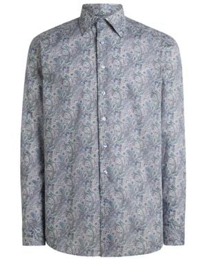 Etro Casual Shirts - Blue