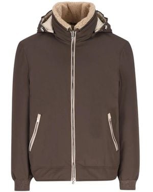 Brunello Cucinelli Jassen ,Bruin ,Winter Jassen